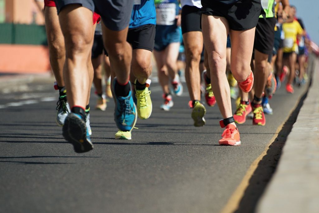 Marathon runners and cyclists during endurance training using sustained energy nutrition strategies